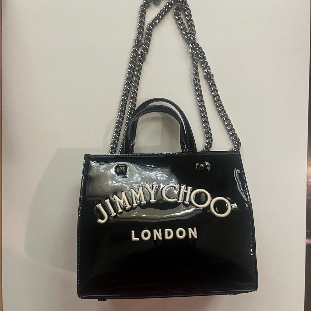 Authentic Jimmy Choo Varenne Small Tote Bag